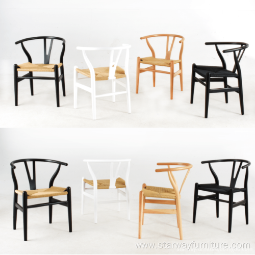 Armchair Wishbone Y Hans Wegner dinning chair